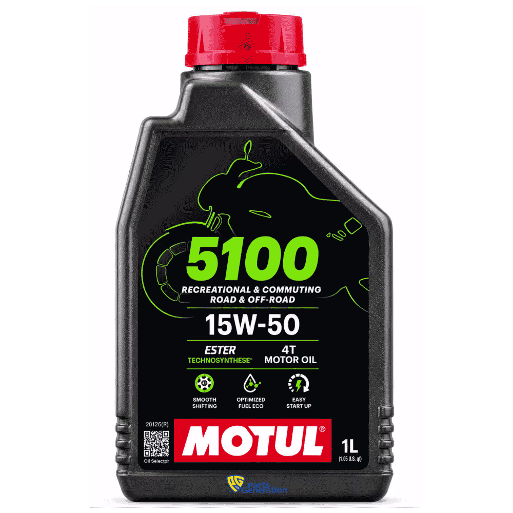 MOTUL 5100 4T 15W-50 SEMI SYNTHETIC 1L